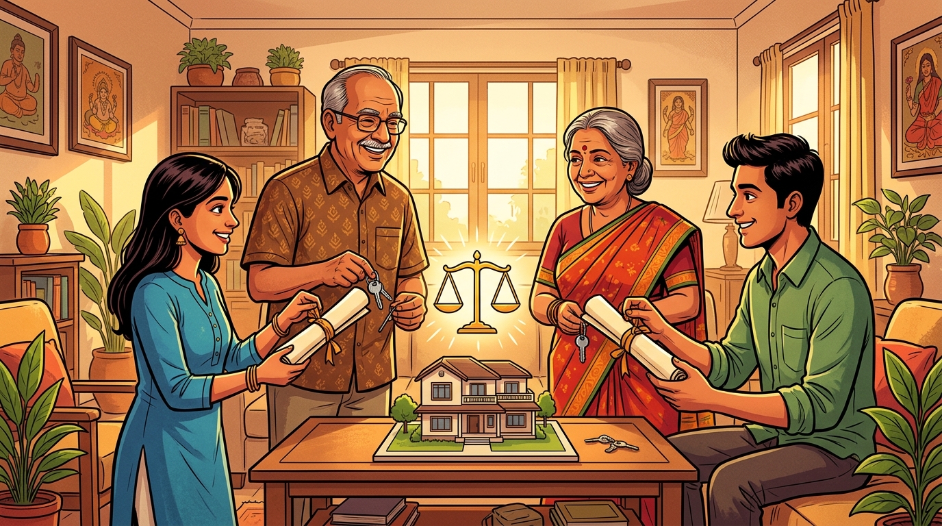 Daughter's Equal Property